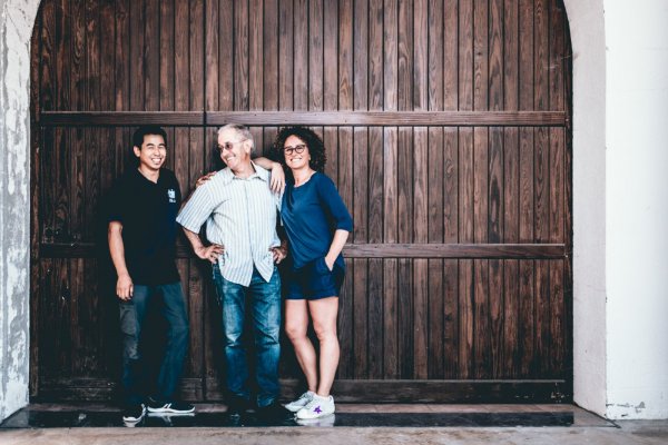 Tes, Elio e Silvia, fotografo Jeff Bramwell